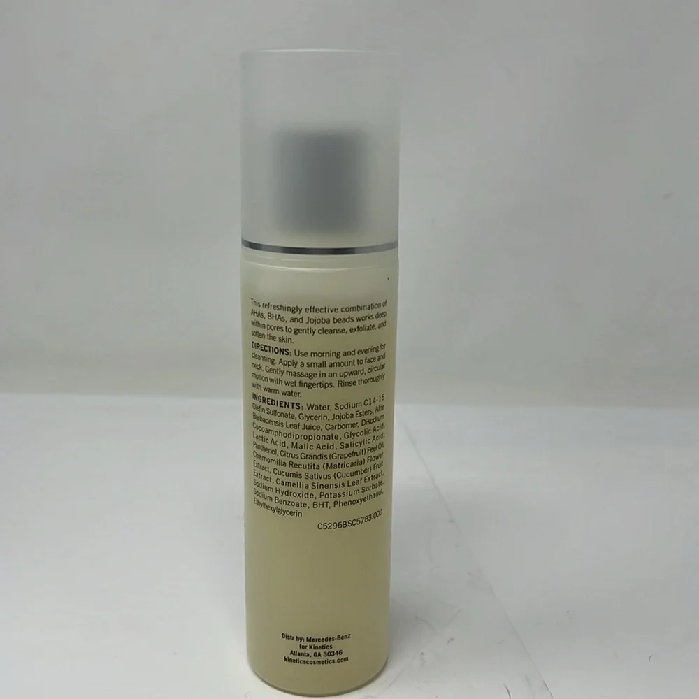 Mercedes Benz Refining Jojoba Cleanser 6.8oz - New Not Used